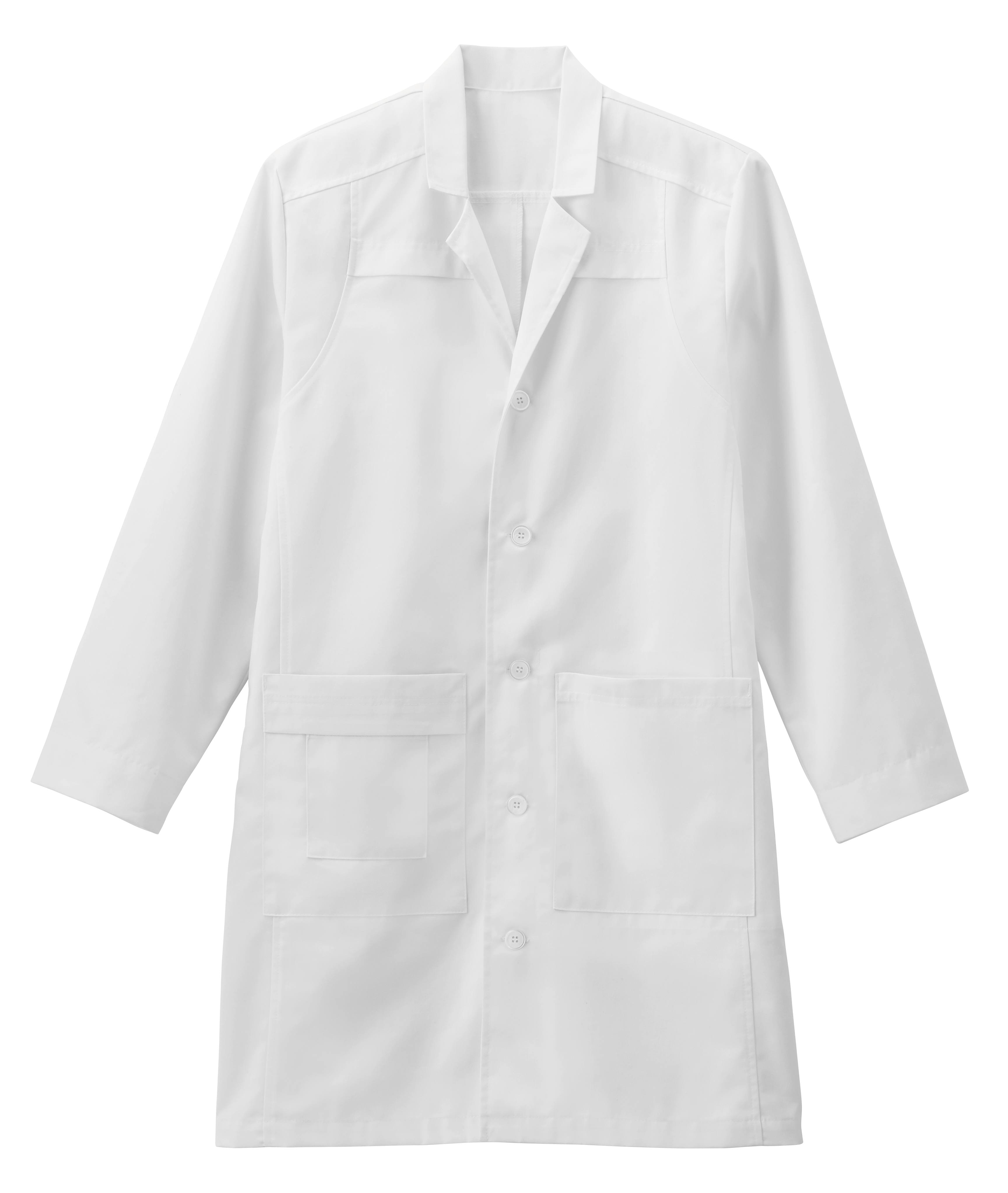 Meta 38&#34; Twill Trench Style Labcoat-