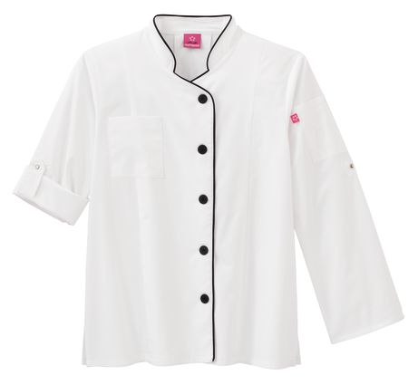 Five Star Long Sleeve Executive Stretch Chef Coat-Five Star