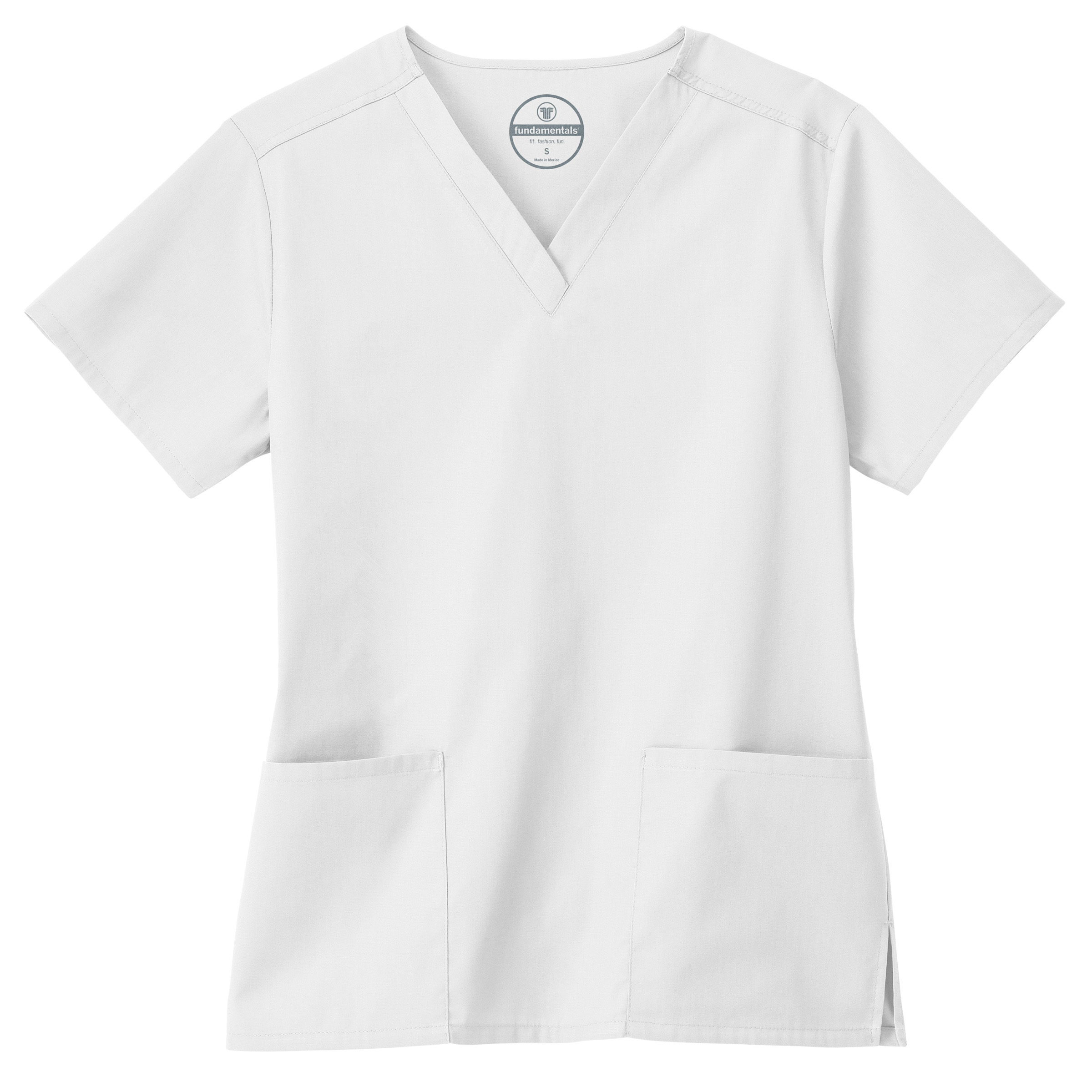 Fundamentals Women&#8216;s Two Pocket V-Neck Top-Fundamentals