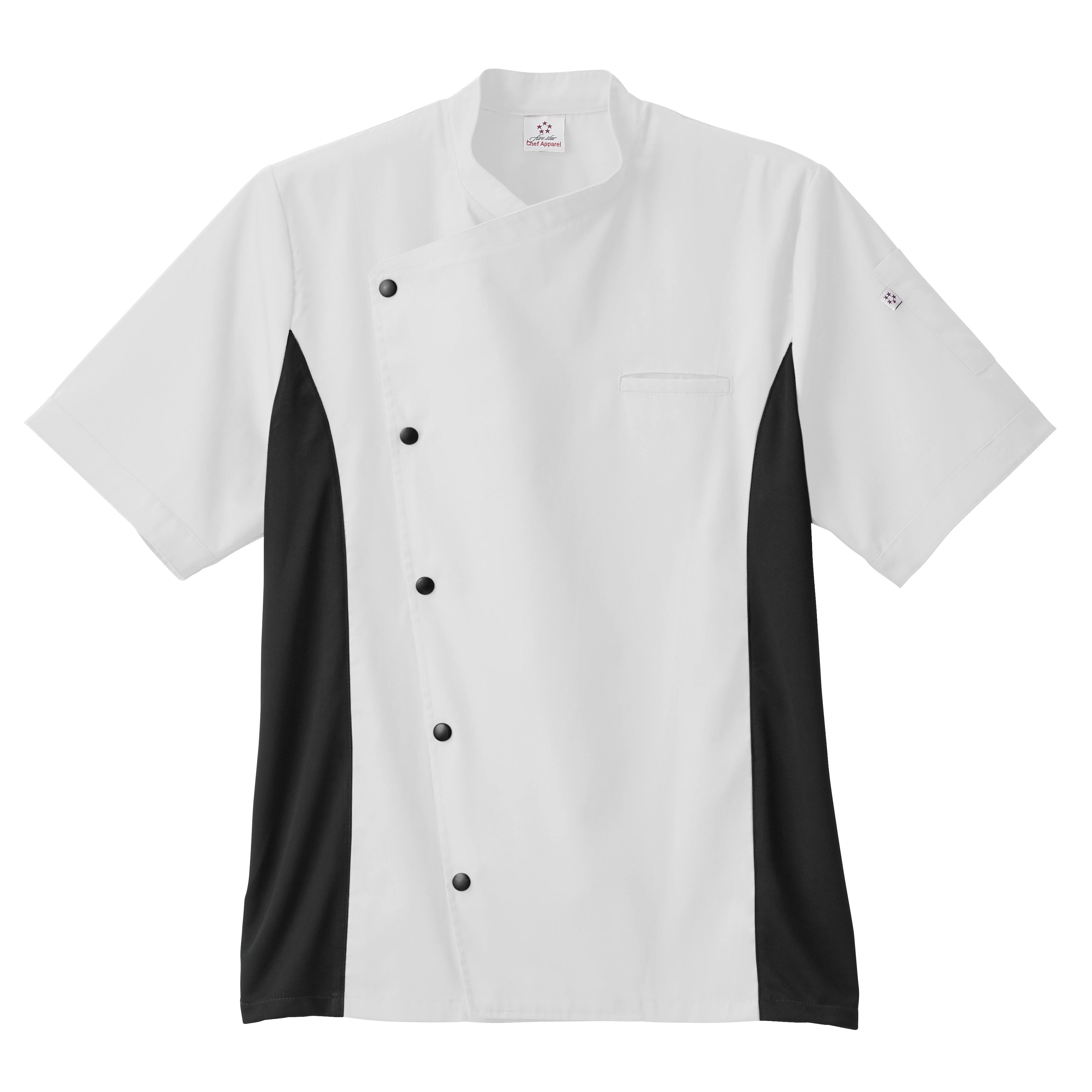 Five Star Chef Apparel Ladies 8 Button Jacket 