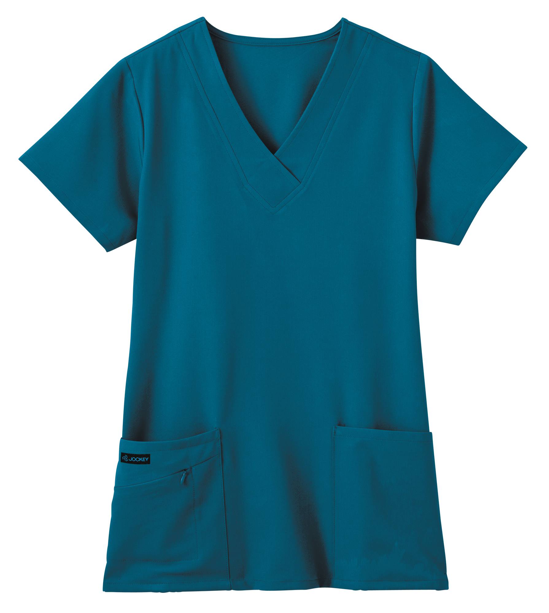 Jockey 2206 Favorite Fit Ladies 3 Pocket Soil Release Four-Way Stretch Scrub Top-Jockey Scrubs