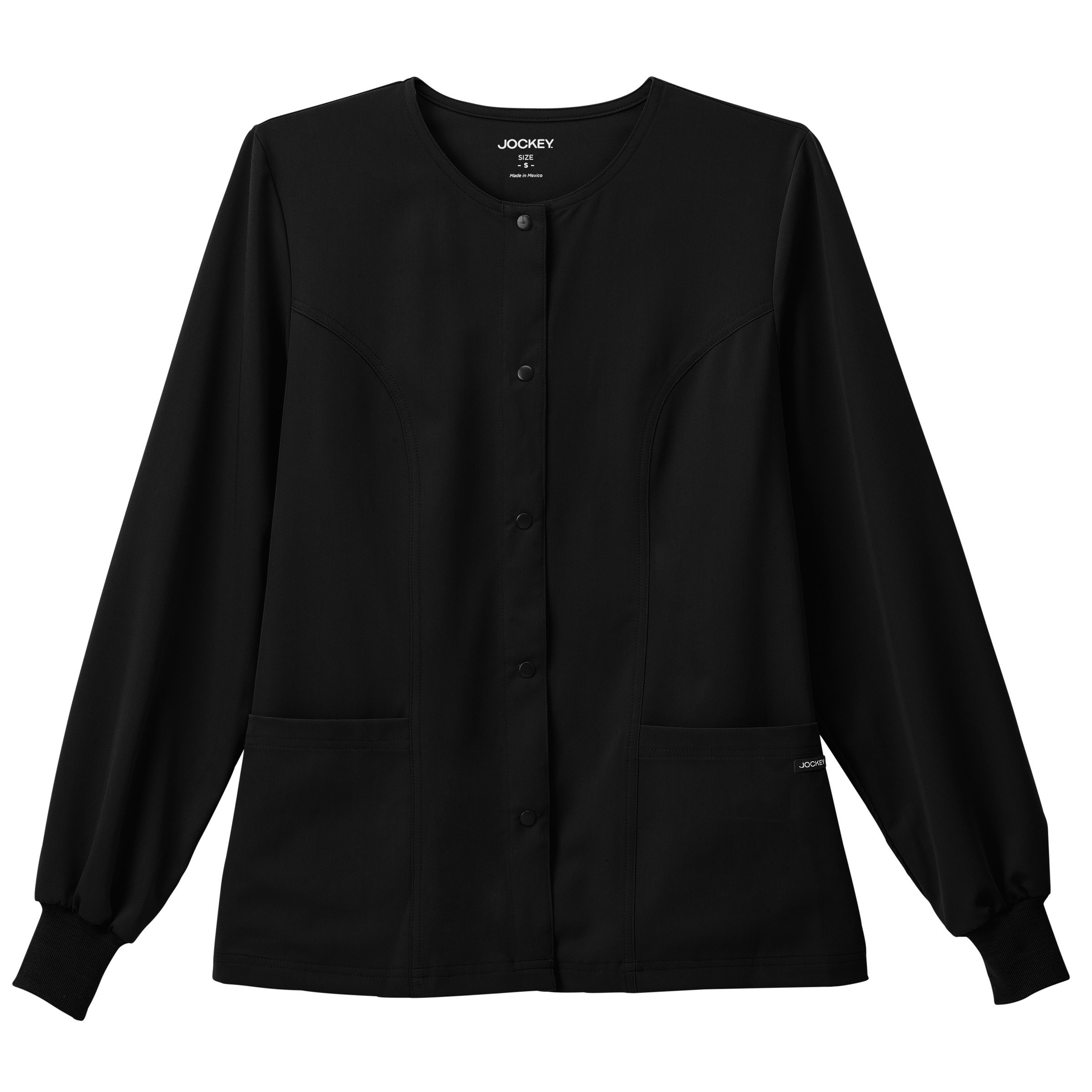 Jockey Scrubs Women&#8216;s Snap to it Warm-Up Jacket-Jockey Scrubs
