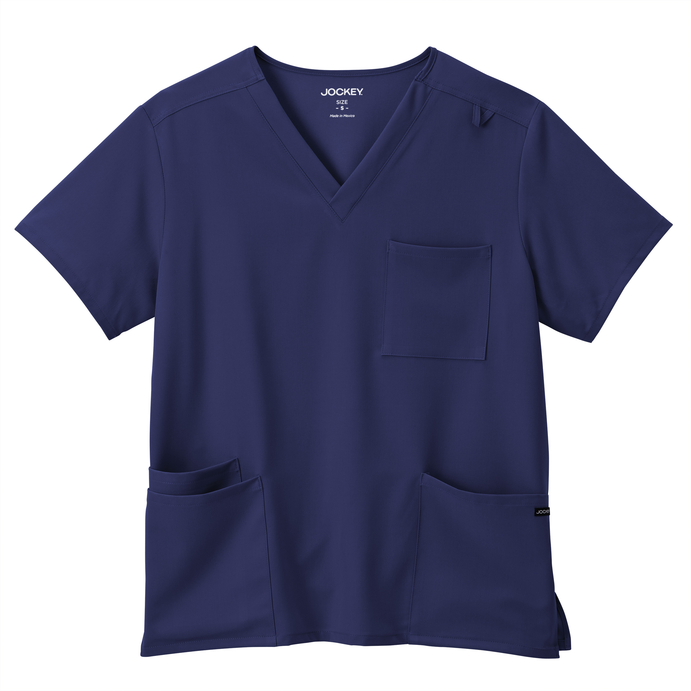 Jockey 2371 Men&#8216;s-Unisex Stretch 4 Pocket Scrub Top with Badge Holder-Jockey Scrubs